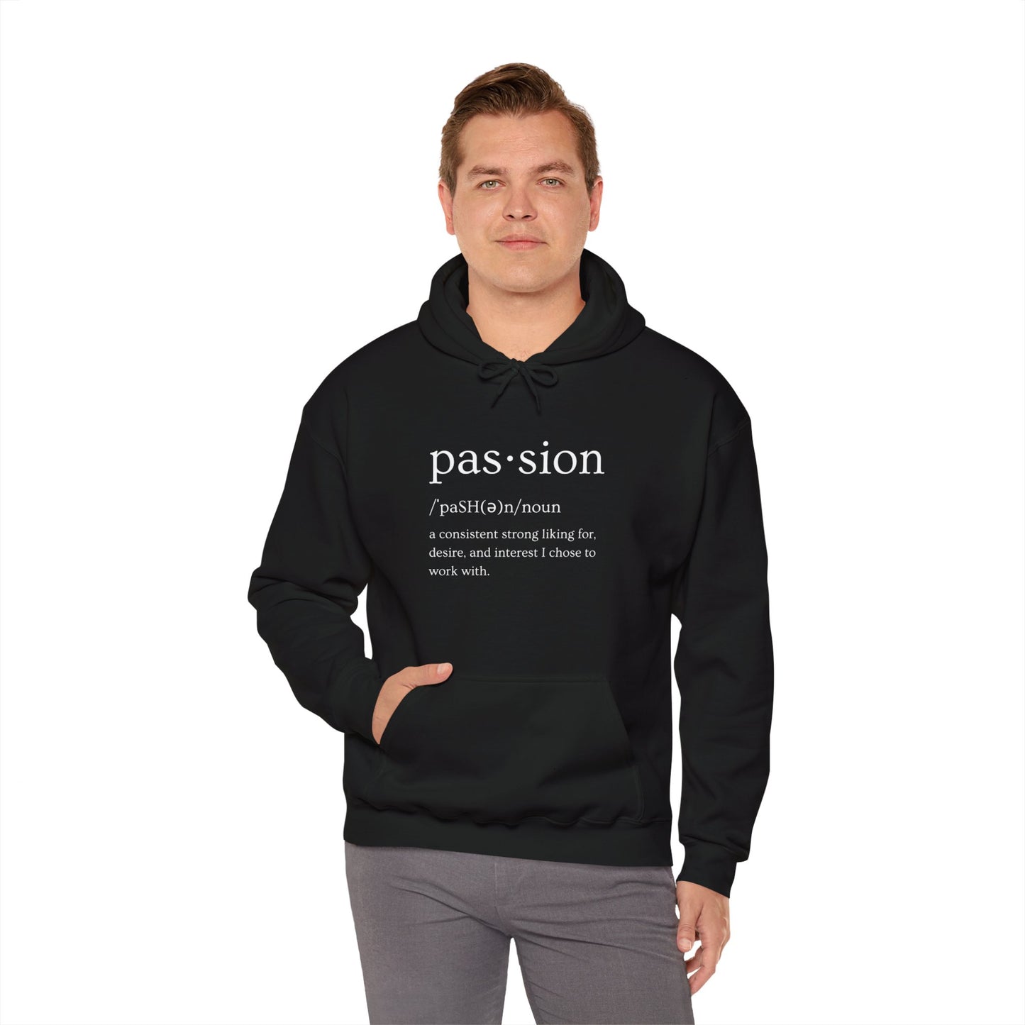 Men's Passion Hooded Sweatshirt