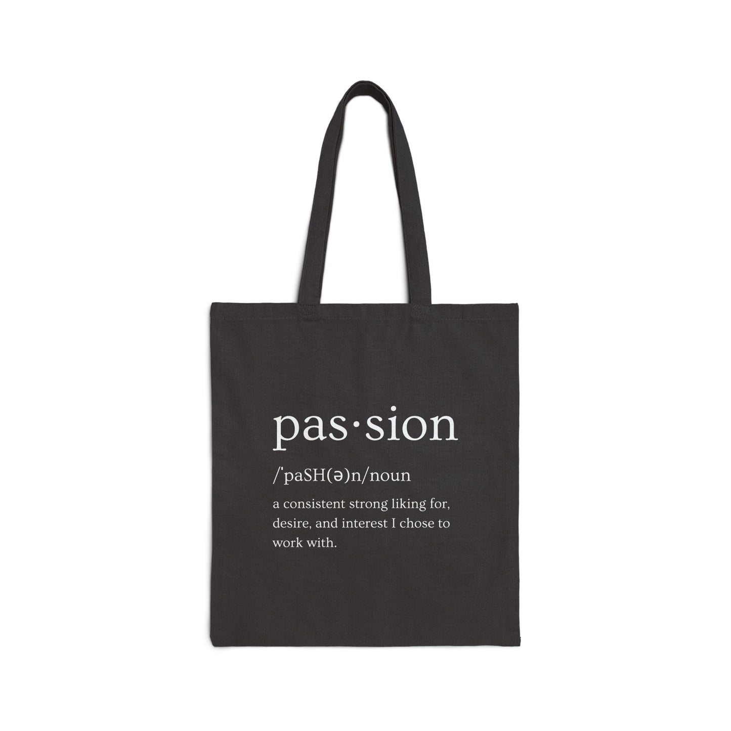 Cotton Canvas Passion Tote Bag