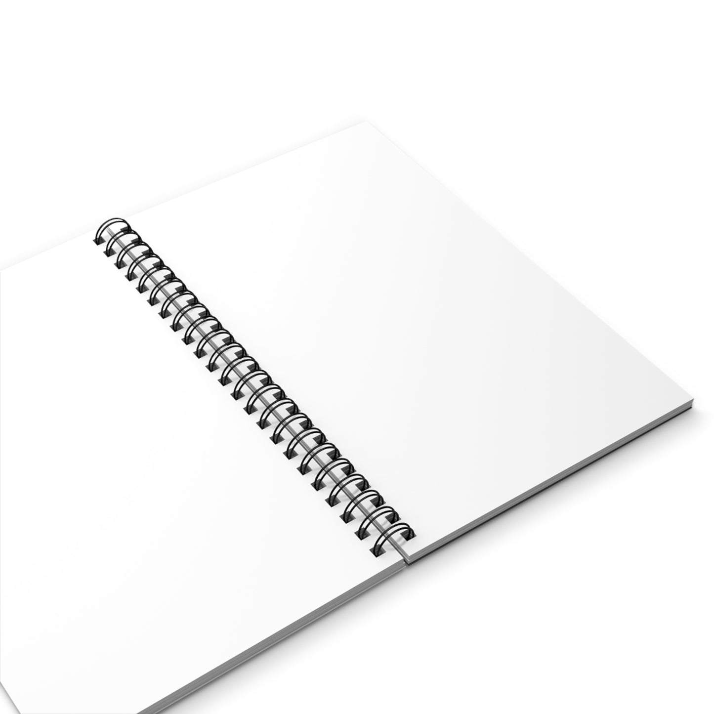 White Spiral Journal (Passion Design) - Blank