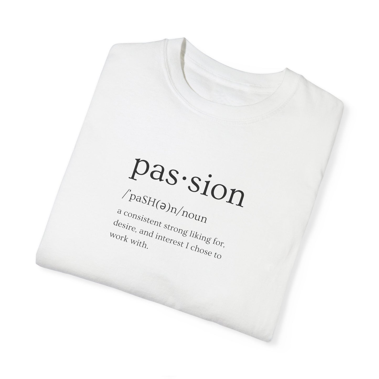 Men's Garment-Dyed Passion Tee