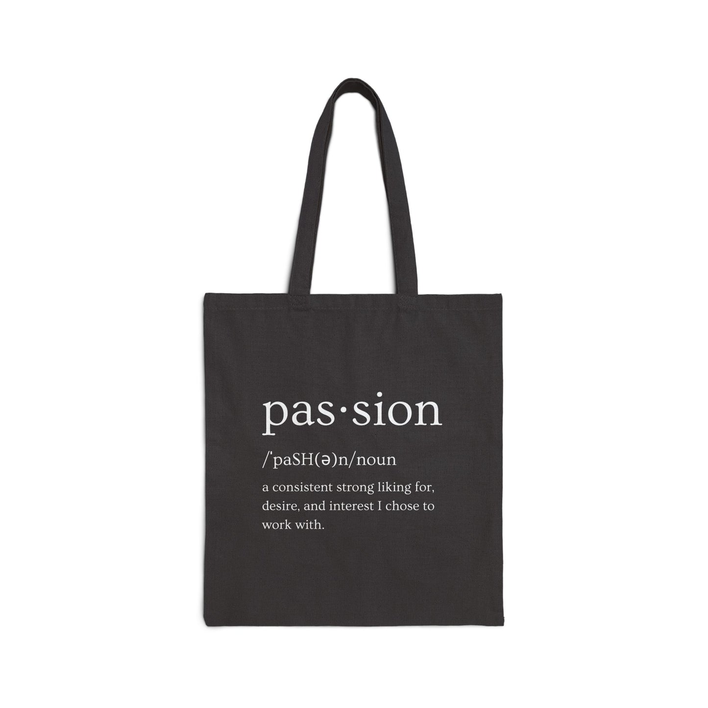 Cotton Canvas Passion Tote Bag