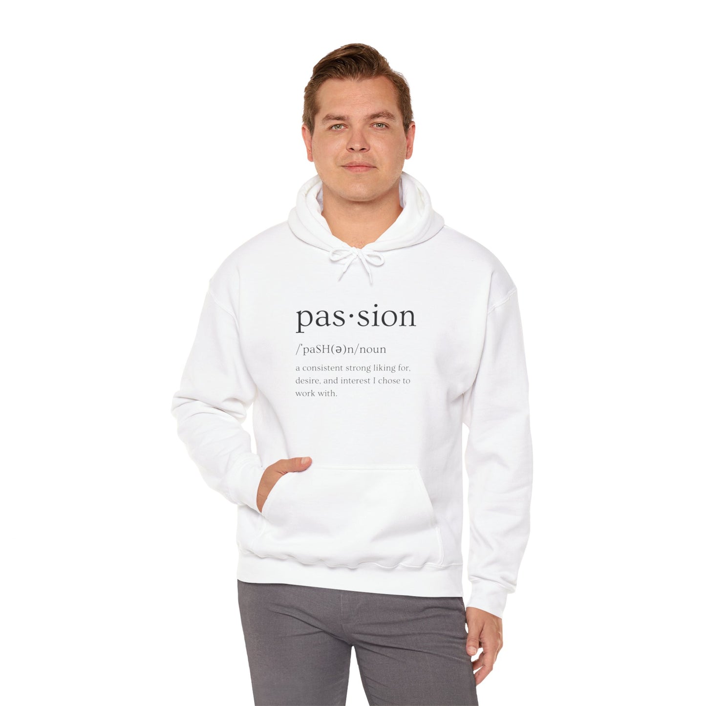 Men's Passion Hooded Sweatshirt