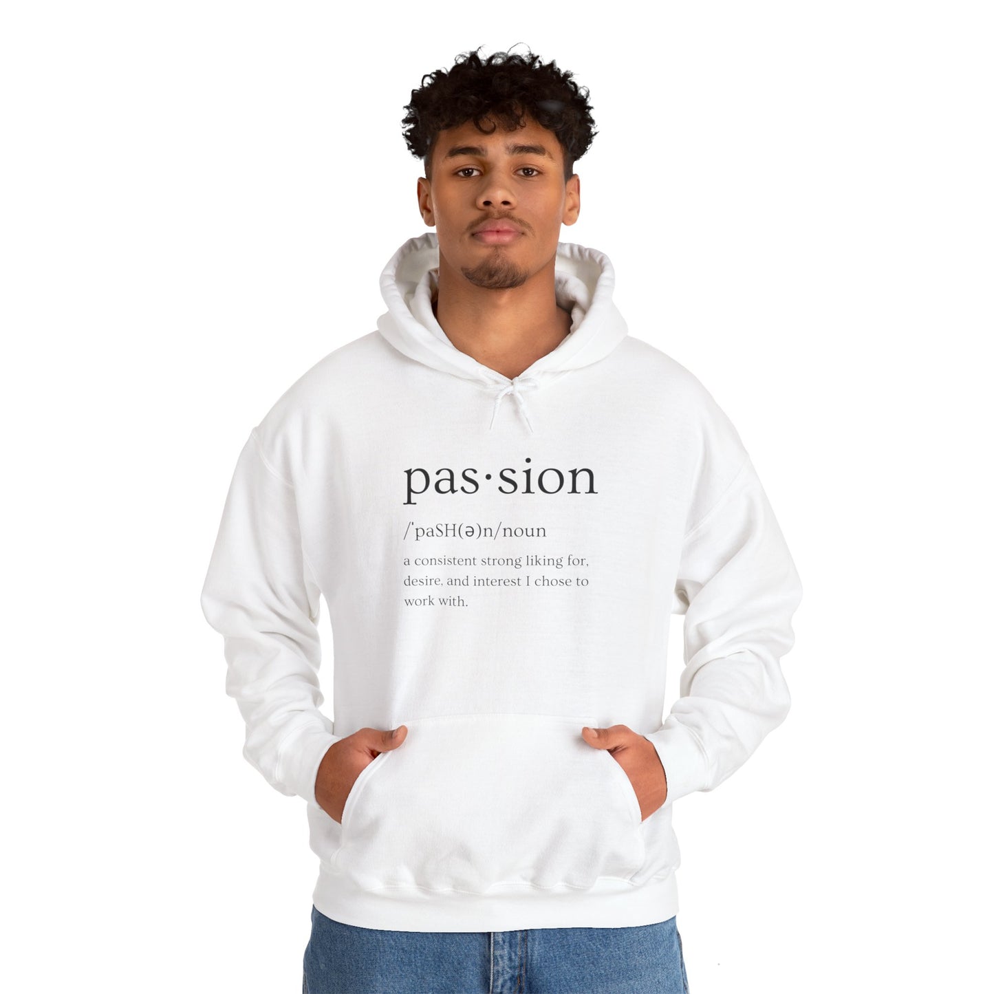 Men's Passion Hooded Sweatshirt