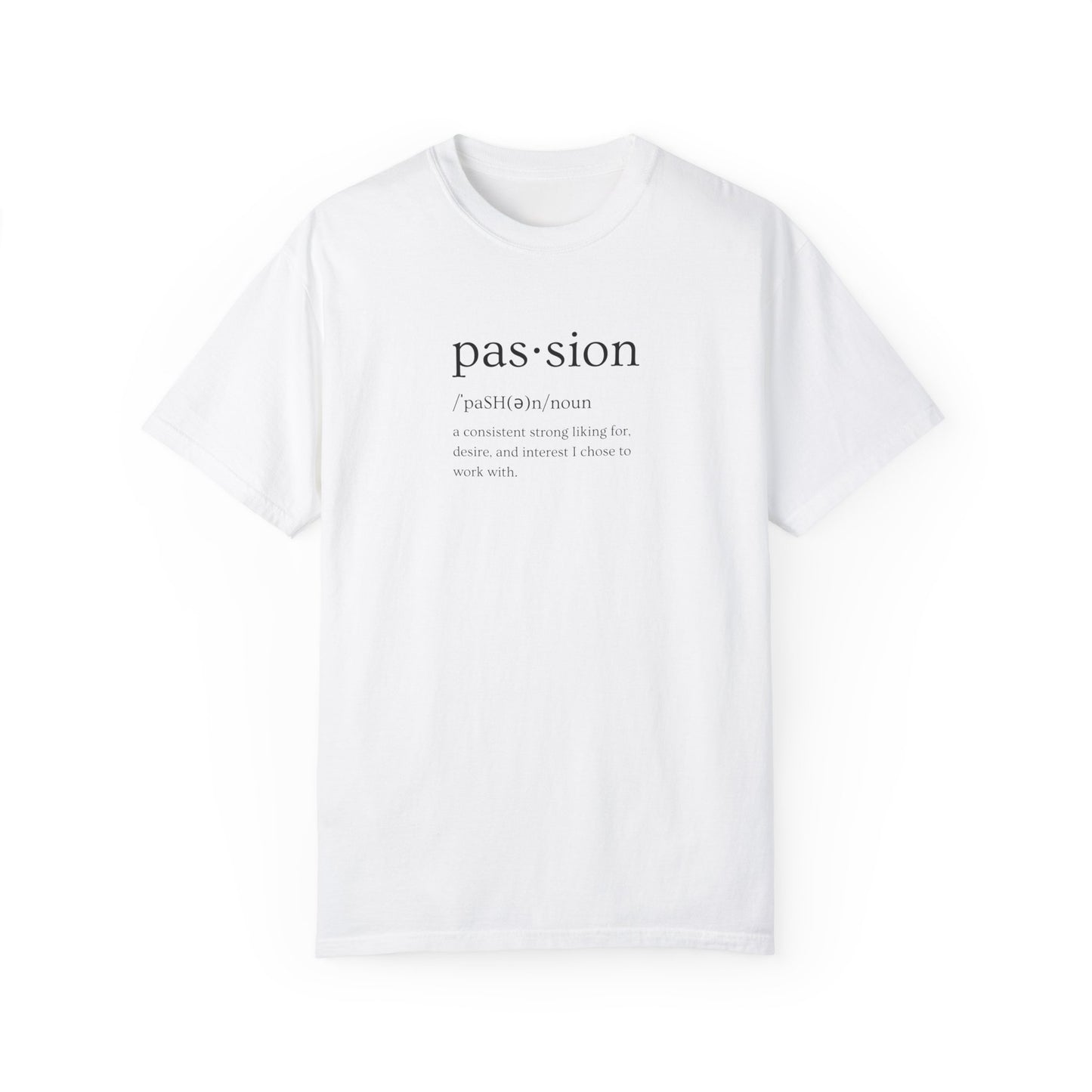 Men's Garment-Dyed Passion Tee